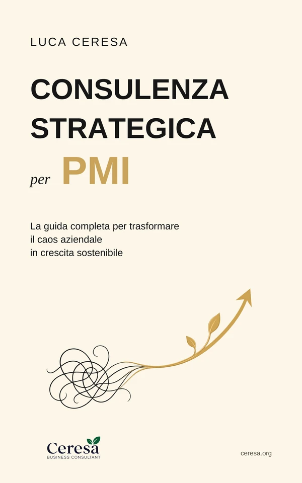 Copertina di Consulenza strategica per PMI, di Luca Ceresa